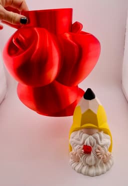 Pencil Gnome with Apple Pencil Holder 3d model