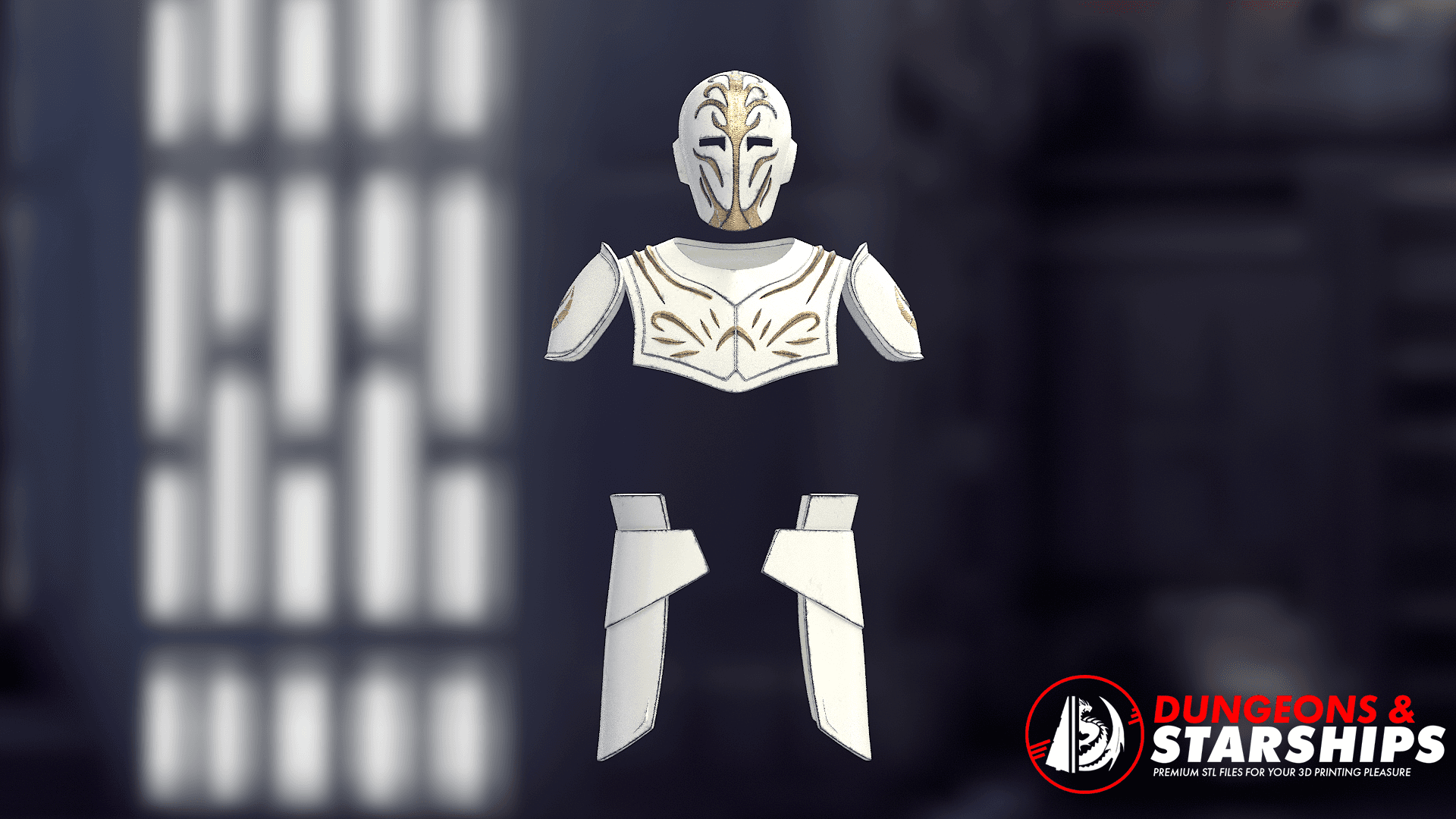 Jedi Temple Guard Armour - Star Wars 3d model