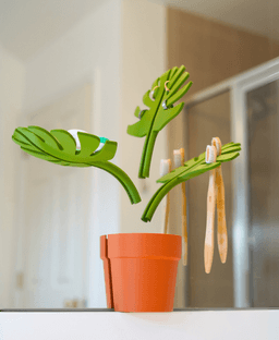 Mirror Monstera 3d model