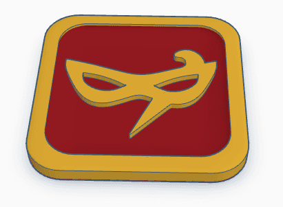 Final Fantasy 14 job coaster blue mage 3d model