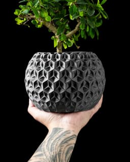 Trihex Planter Pot by MODERN MACHINE 3d model