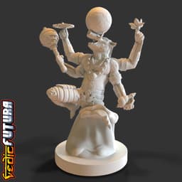 Varaha’s Resurrection Of Earth From Sin 3d model