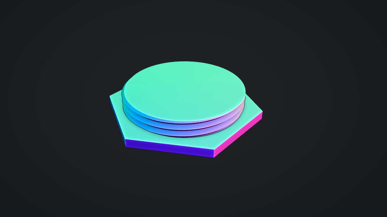 Silica Beads Container 3d model