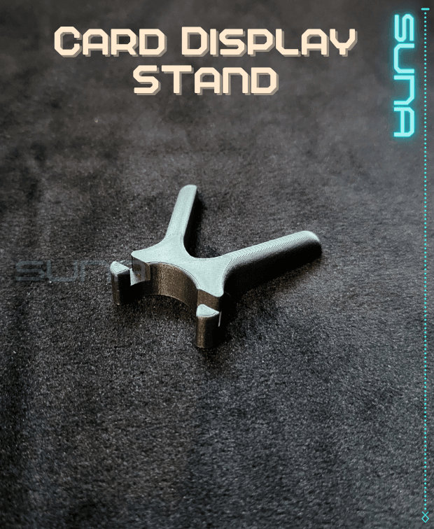 Card Display Stand 3d model