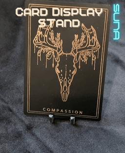 Card Display Stand 3d model