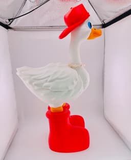 Hyjnx Boots & Backwards Cap Foose Gear for Porch Goose 3d model