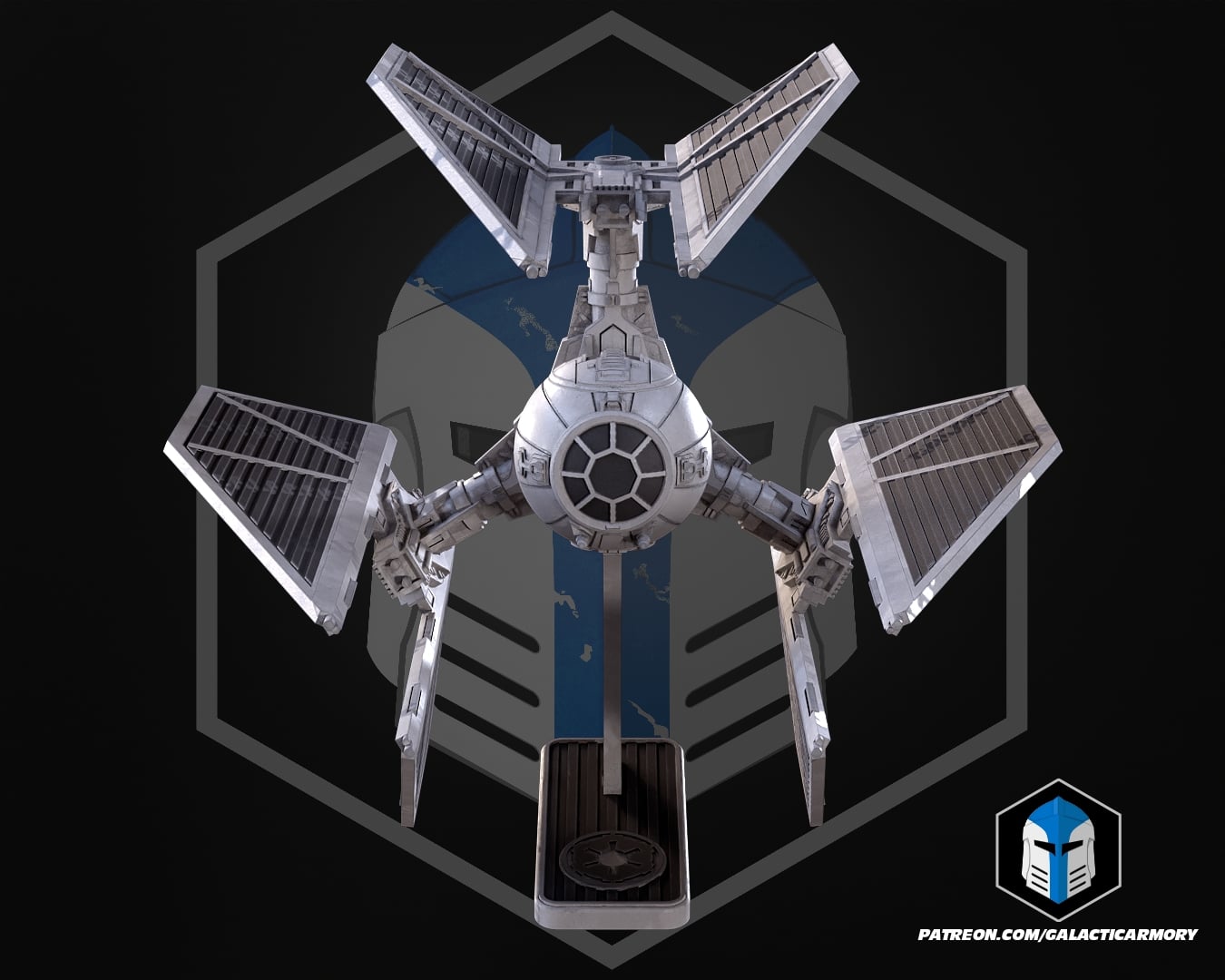Tie Defender Kit Card - 3D Print Files 3d model