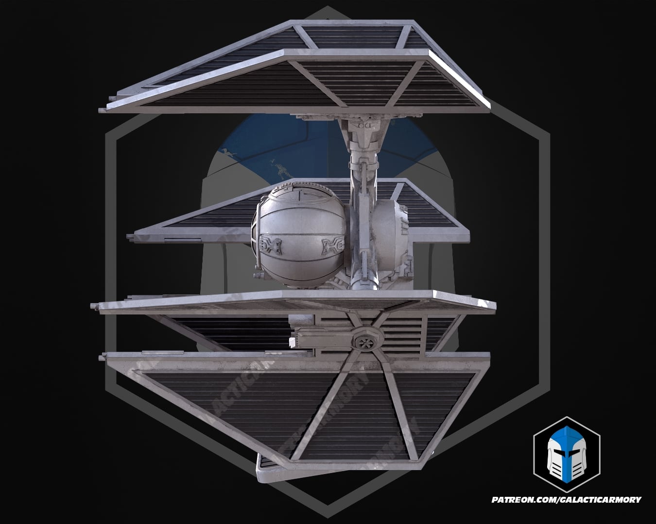Tie Defender Kit Card - 3D Print Files 3d model
