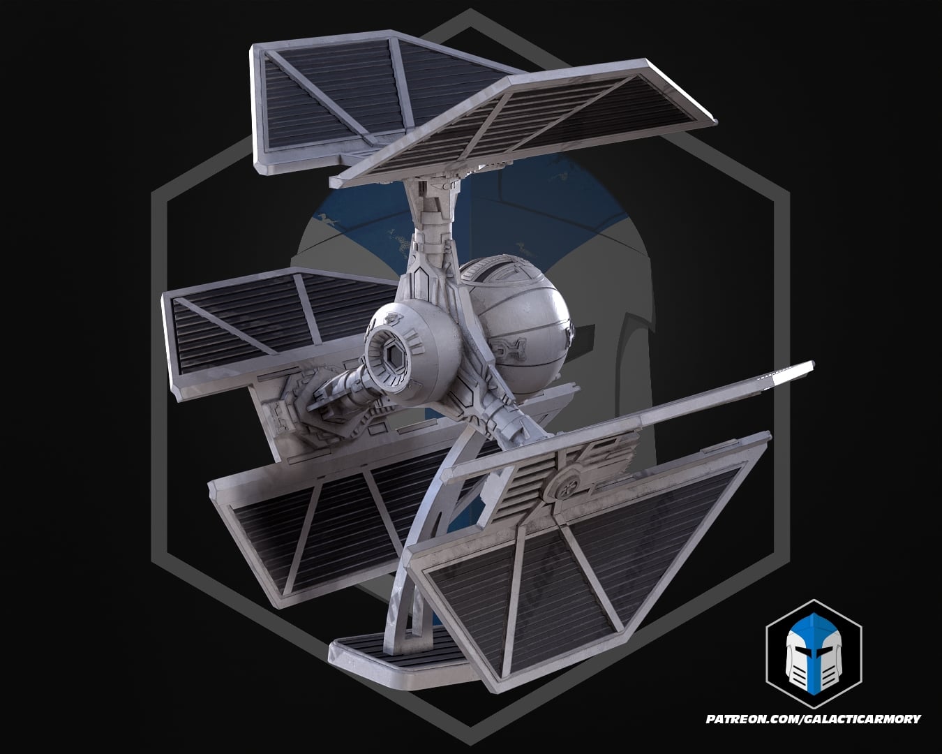 Tie Defender Kit Card - 3D Print Files 3d model