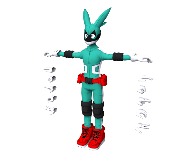 Izuku Midoriya (Hero Costume) 3d model