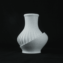 The Chloe Vase STL 3D Print File, Marble Home Decor Vase for Plants and Flowers, Digital Download 3d model