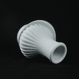The Chloe Vase STL 3D Print File, Marble Home Decor Vase for Plants and Flowers, Digital Download 3d model