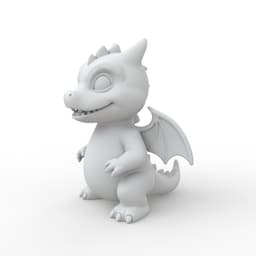 Baby Dragon 3d model