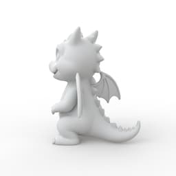 Baby Dragon 3d model