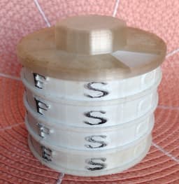 Stacking Pill Container - Weekly - Monthly 3d model