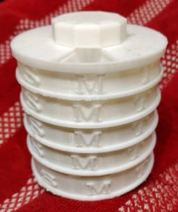 Stacking Pill Container - Weekly - Monthly 3d model