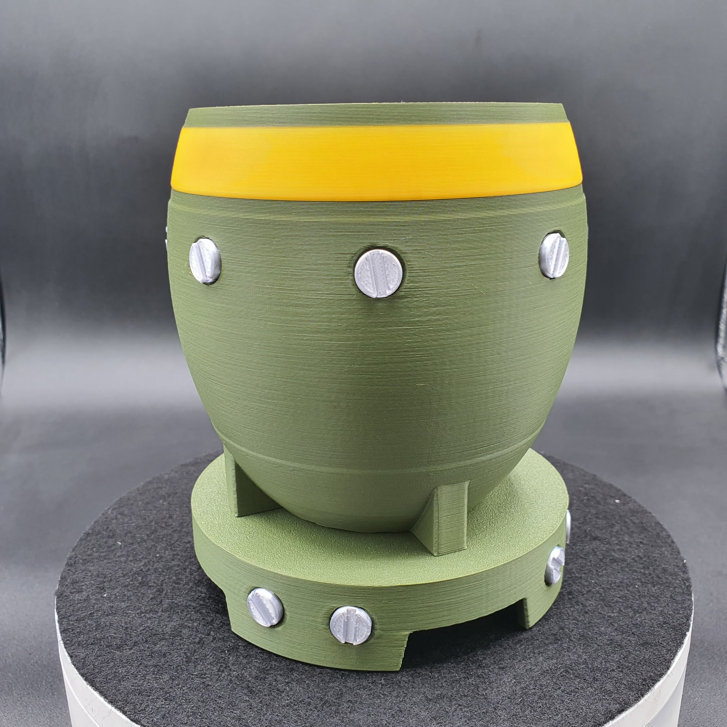 NUKE ATOMIC BOMB CONTAINER - OPPENHEIMER FAT MAN - NO SUPPORTS 3d model