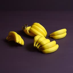Banana fridge magnets 3d model