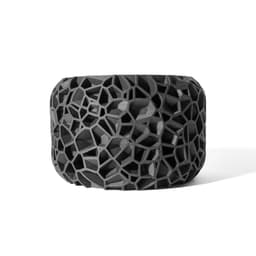 The Vori Planter Pot with Drainage Tray & Stand: Modern and Unique Home Decor for Plants 3d model