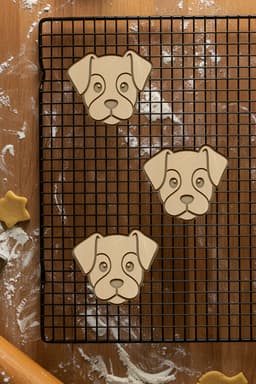 Dog Cookie Cutter, Biscuit Cutter 3d model