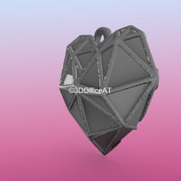 Heart Full - wire art by 3DOfficeAT 3d model