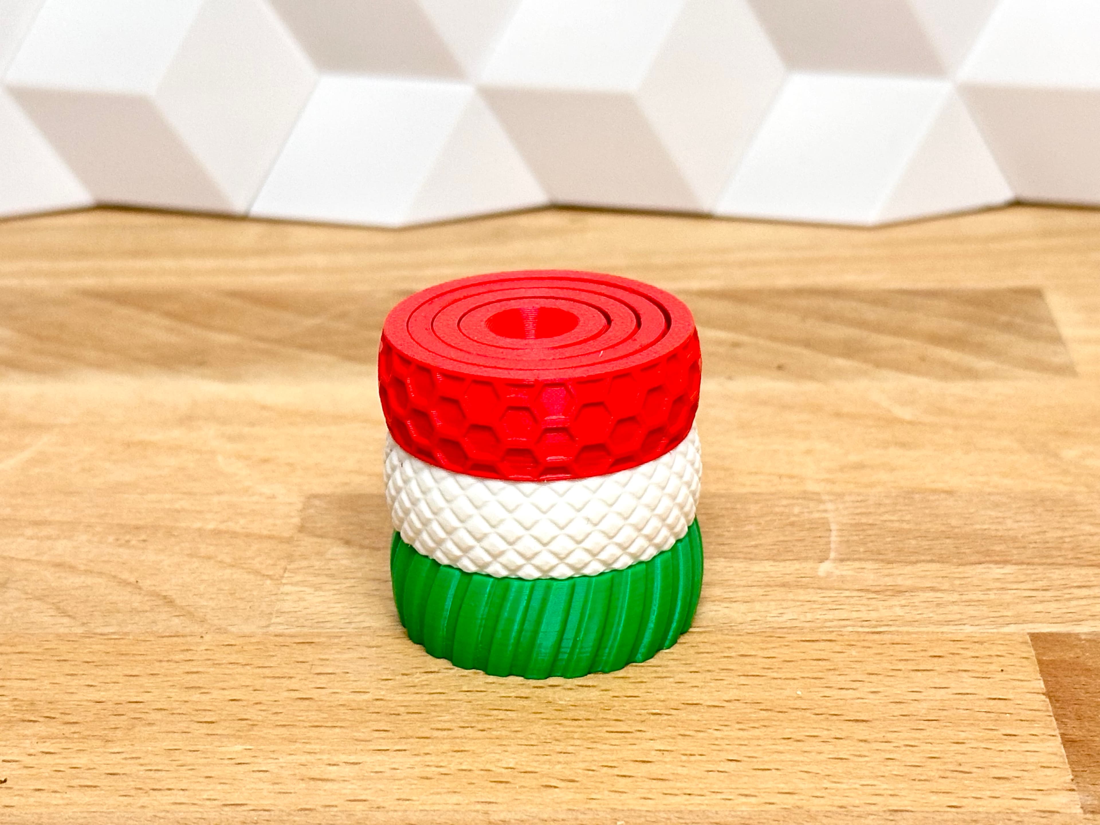 Tactile Fidget Rings (spinning fun toy) - 3D model by glennovits3d on ...