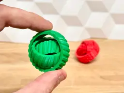 Tactile Fidget Rings (spinning fun toy) 3d model