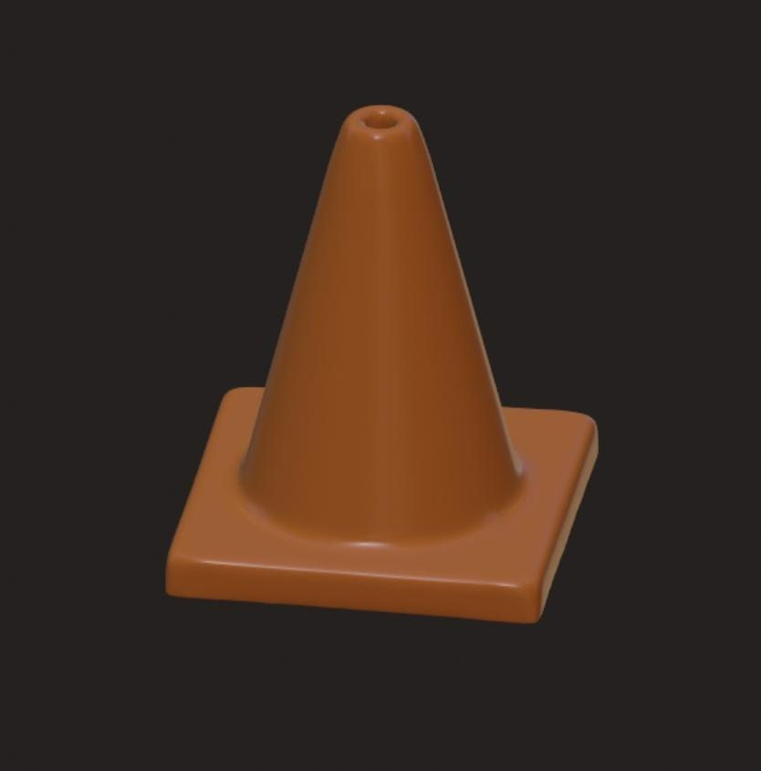 Basic Traffic Cone 3d model