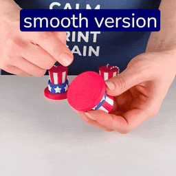 Uncle Sam Clicker – 4th of July Edition, Clicky Toy for your Independence Hat Click 3d model
