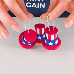 Uncle Sam Clicker – 4th of July Edition, Clicky Toy for your Independence Hat Click 3d model