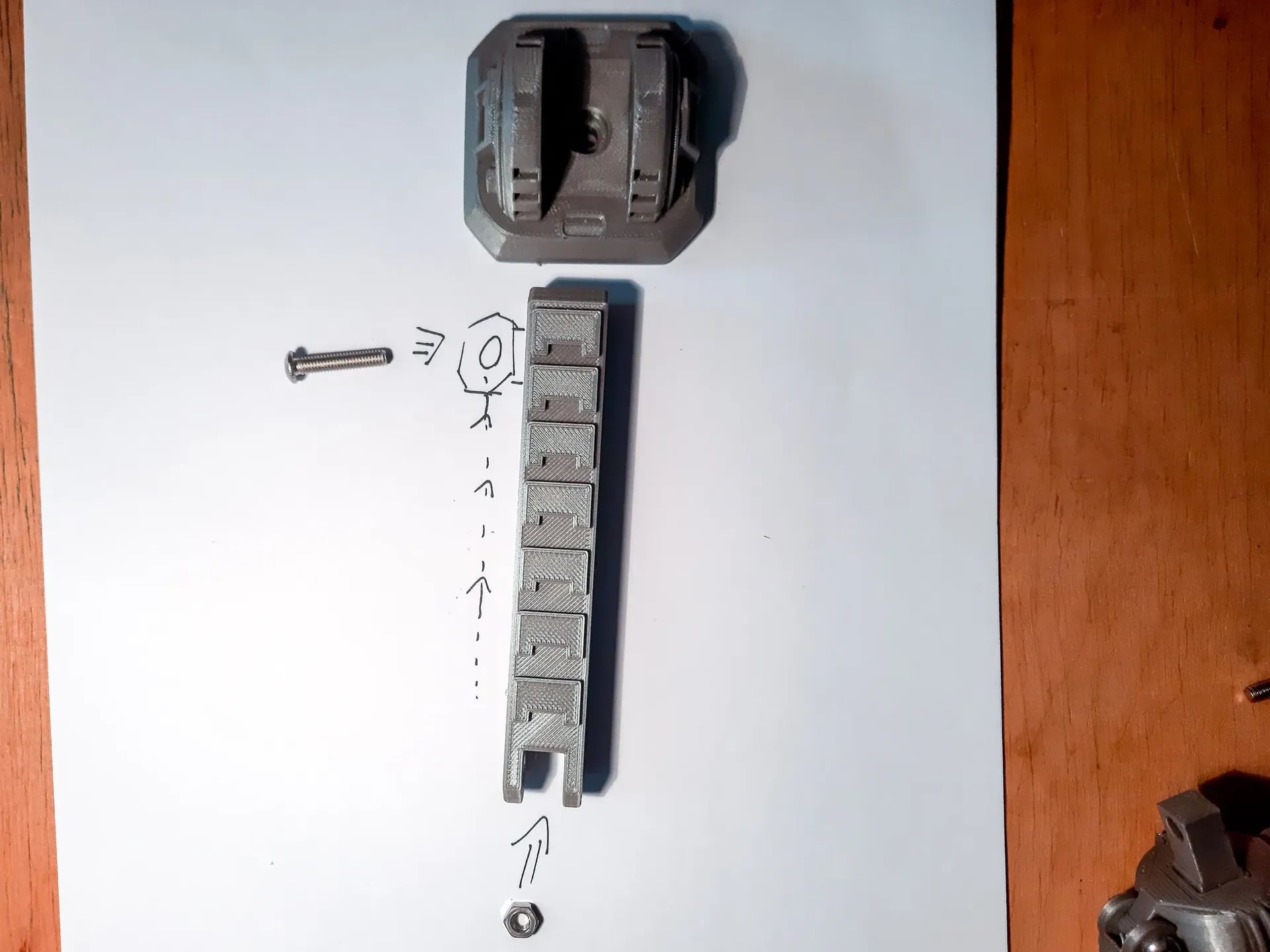 Star Wars Blaster Holder 3d model
