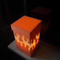 Slime Lamp - Table Lamp Inspired the Venom Symbiote 3d model