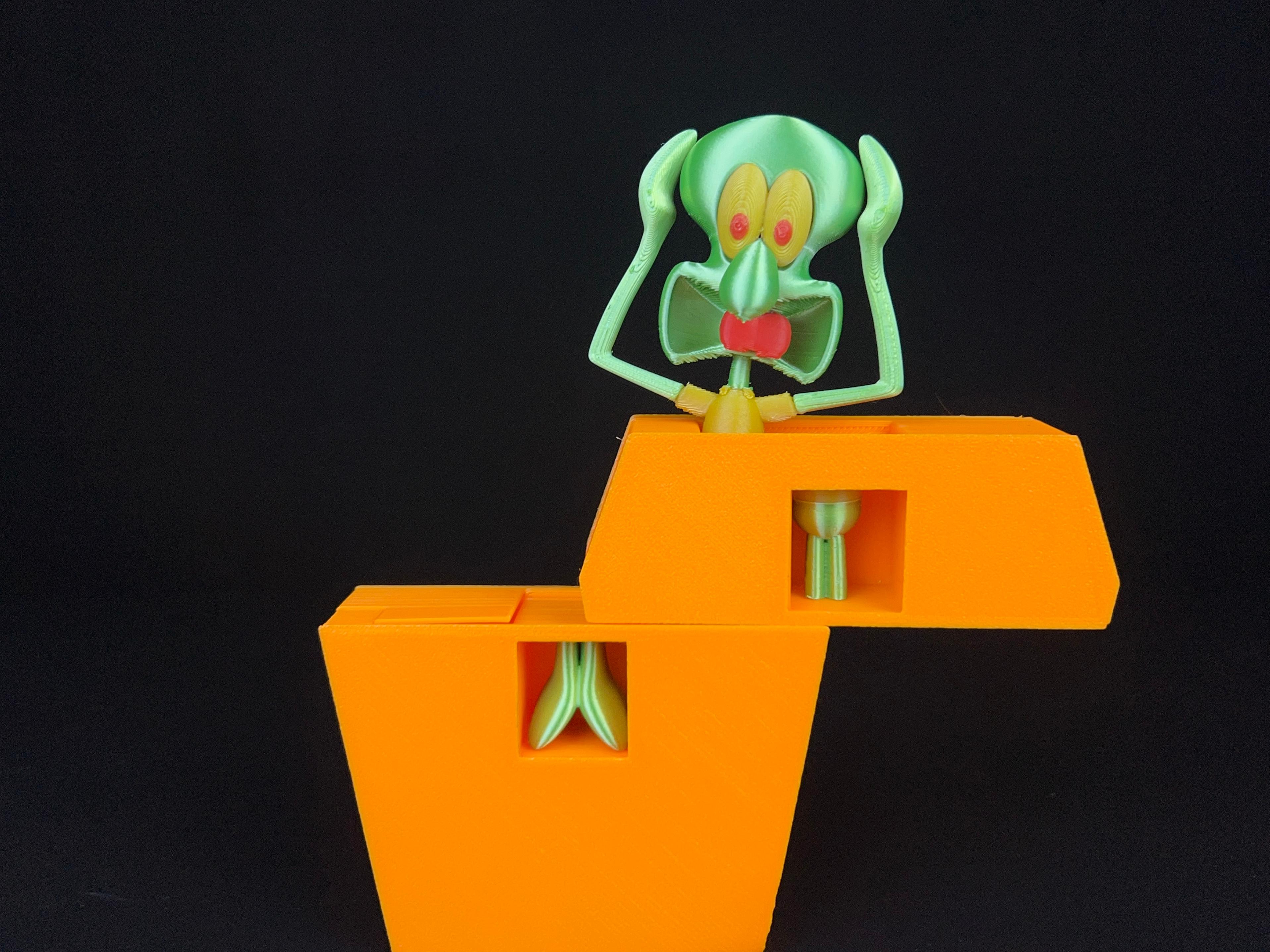 Squidward magic box 3d model