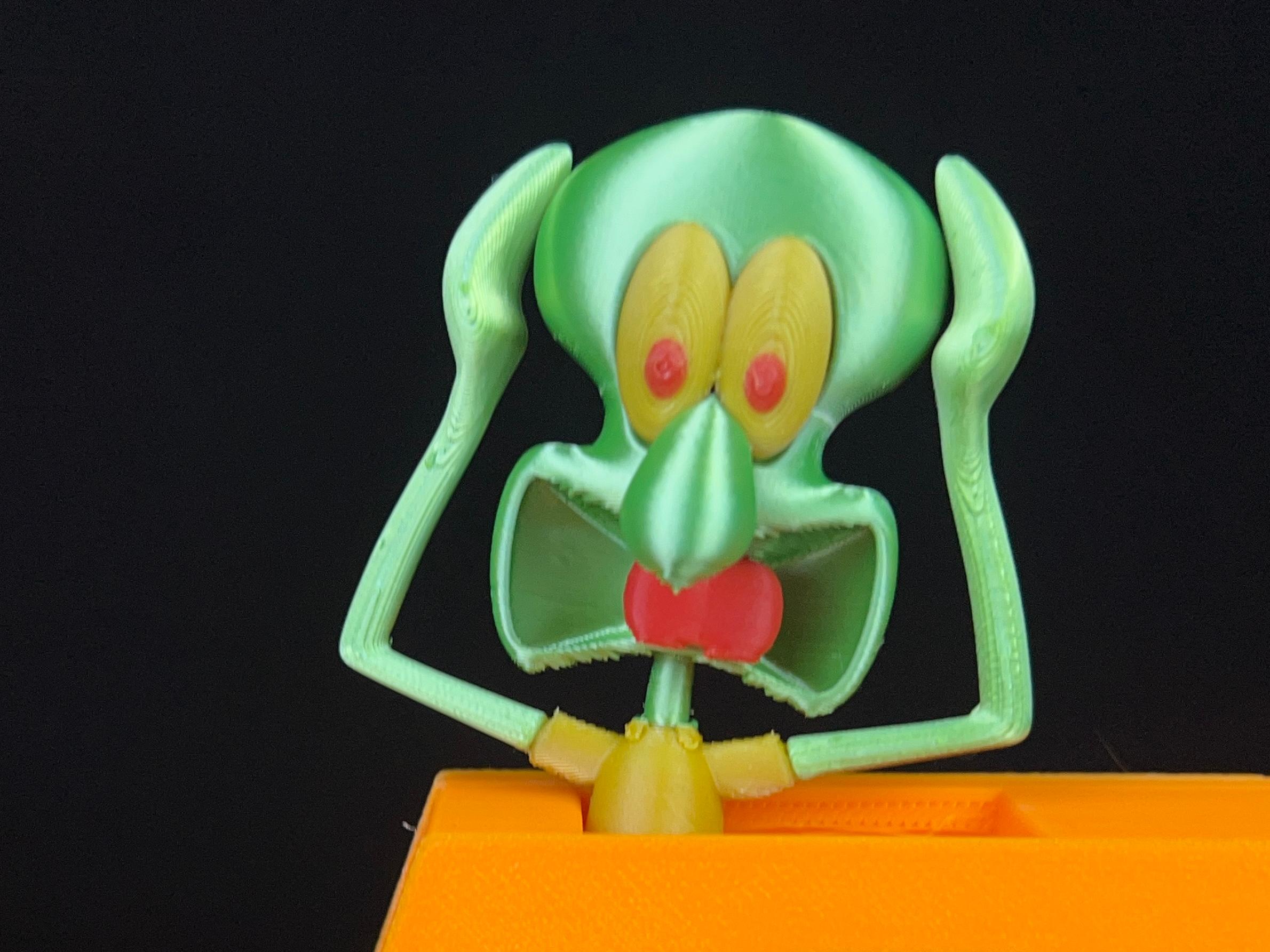 Squidward magic box 3d model