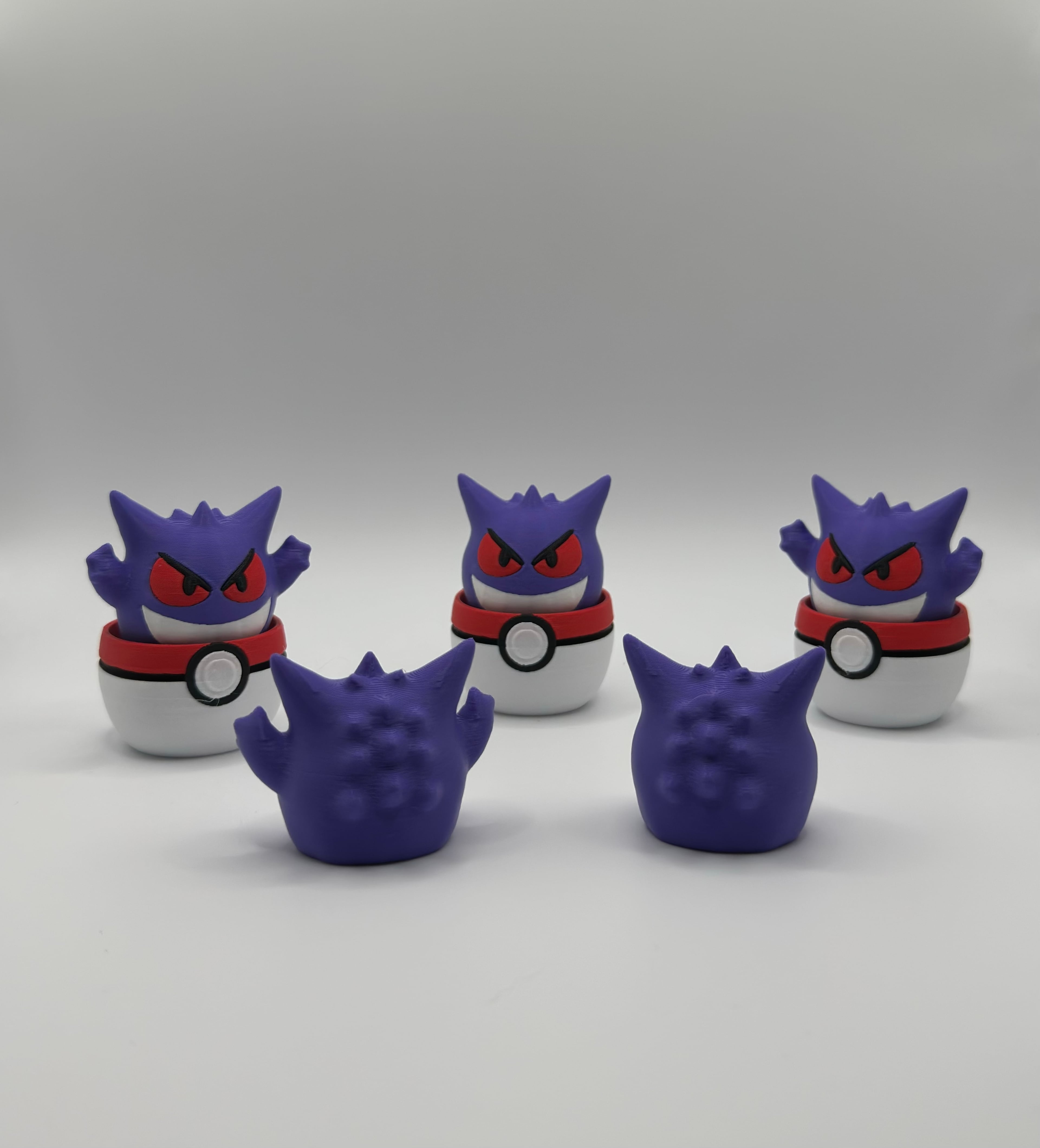 Gengar Poké Clicker 3d model