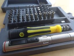 IronBox - ES120 electrical screwdriver box with 4mm hex nut holder 3d model