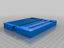 IronBox - ES120 electrical screwdriver box with 4mm hex nut holder 3d model