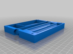 IronBox - ES120 electrical screwdriver box with 4mm hex nut holder 3d model