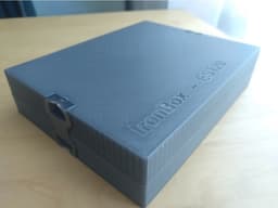 IronBox - ES120 electrical screwdriver box with 4mm hex nut holder 3d model