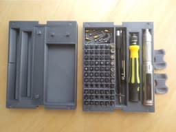 IronBox - ES120 electrical screwdriver box with 4mm hex nut holder 3d model