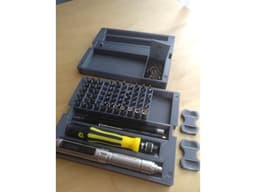 IronBox - ES120 electrical screwdriver box with 4mm hex nut holder 3d model