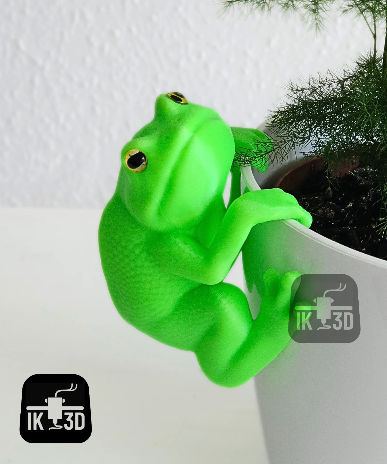 Pot Pals - Frog / Multiparts & Multicolor / 3MF Included 3d model