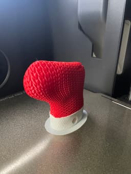 Knitted Sock Ornament / Keychain 3d model