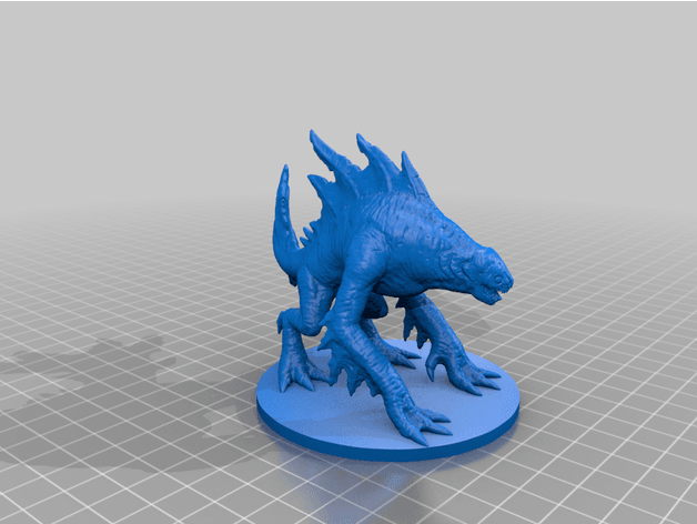 Huge Deep One ver1 3d model