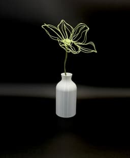 Orchid – 3D Printed Art Flower 3d model