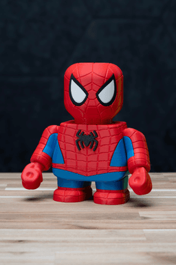 Spider-Chunk - Spider-Man Marvel Kit | No Supports, No AMS, No Glue 3d model