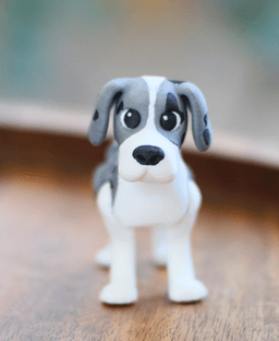 Great Dane - Articualted Fidget Dog 3d model