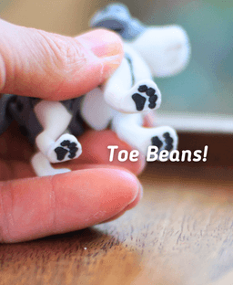Great Dane - Articualted Fidget Dog 3d model