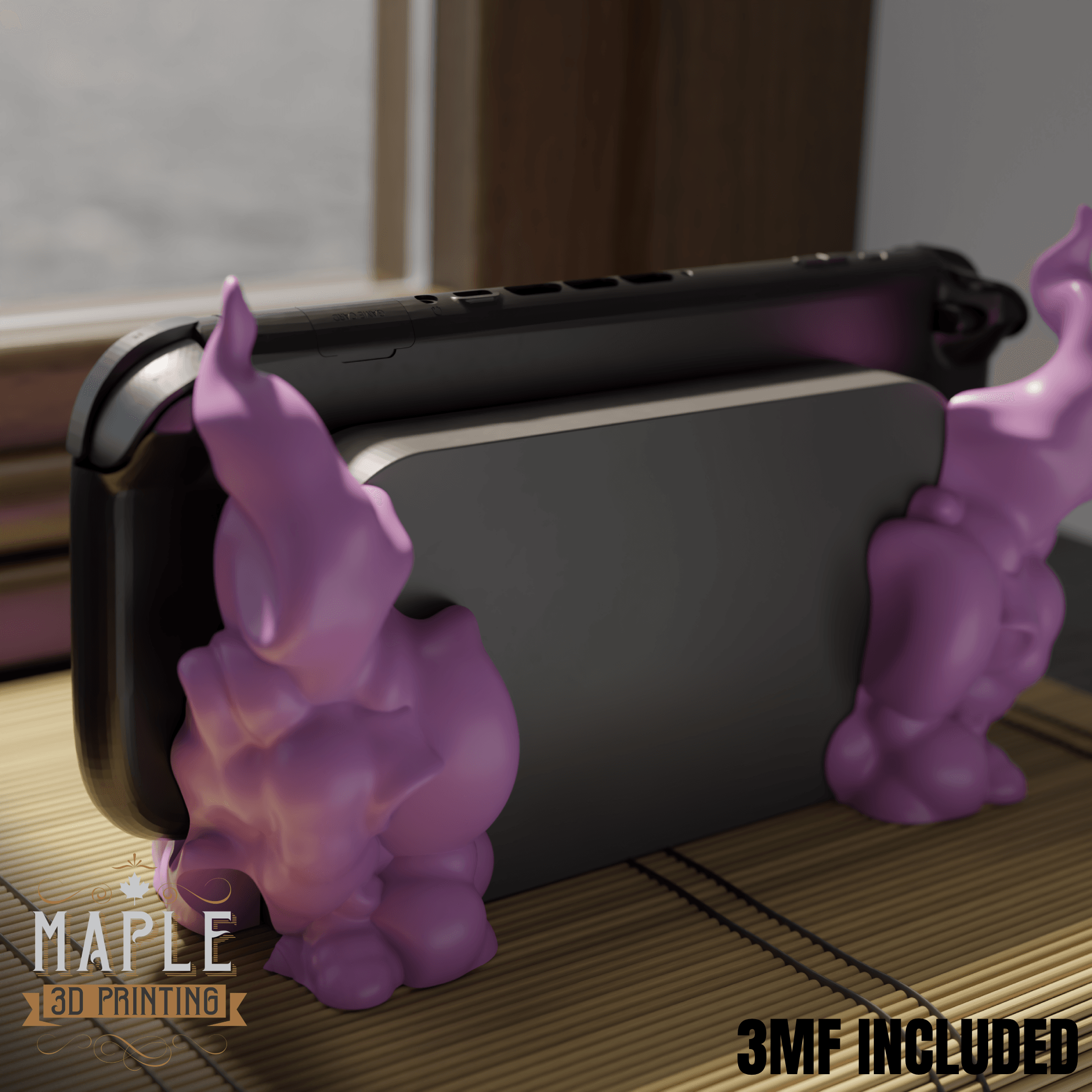 Gastly Evolution Dock - Nintendo Switch 2 3d model