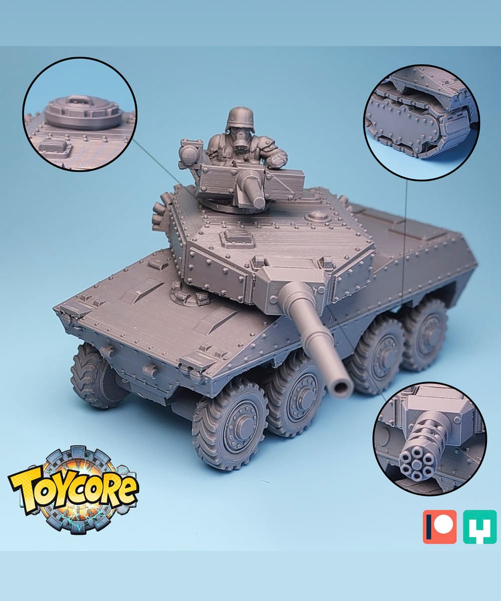 #004 Light Tank "Mosquito" (Free for a week) 3d model
